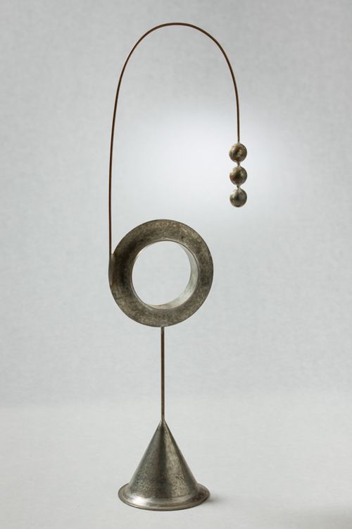 Installation view, Drawing with Metal: Sculpture by Bill Brady, Intuit Art Museum · 2026 (9)