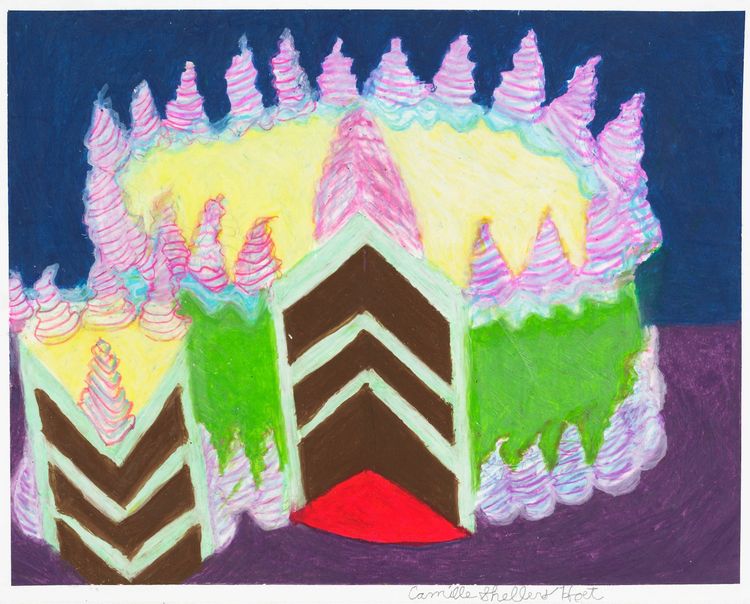 Installation view, Cake, Jack Fischer Gallery