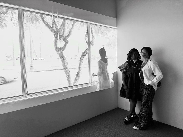 Installation view, Nanci Amaka: Cleanse, Windows, Catharine Clark Gallery