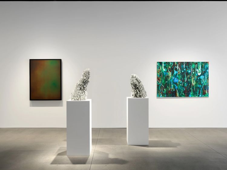 Installation view, COLLECTIVE INTELLIGENCE, Marian Goodman, New York · 2025 (1)
