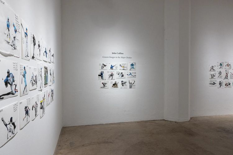 Installation view, Graven Images to the Major Deities, Track 16, Hollywood · 2026 (2)
