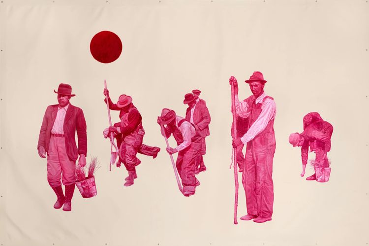 Installation view, Joel Daniel Phillips: A Compelling Narrative, Catharine Clark Gallery · 2025 (5)