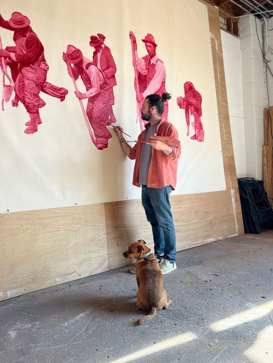Installation view, Joel Daniel Phillips: A Compelling Narrative, Catharine Clark Gallery · 2025 (9)