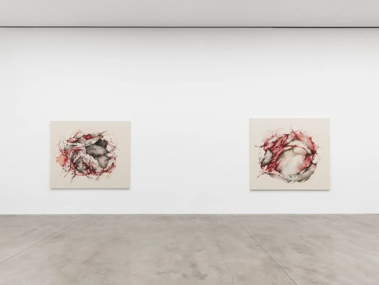 Installation view, Covered and Cover, White Cube · 2025 (2)
