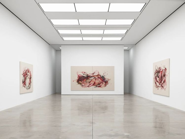 Installation view, Covered and Cover, White Cube · 2025 (1)