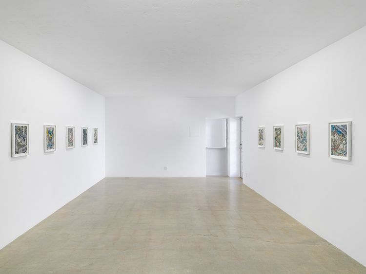 Installation view, Virtual Erasure, Castle