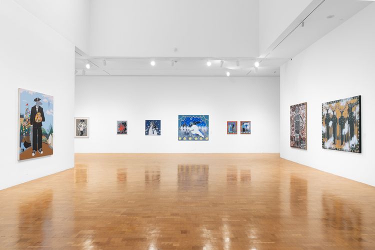 Installation view, Portrait of the Artist as a Young Coyote, Babst Gallery · 2026 (7)