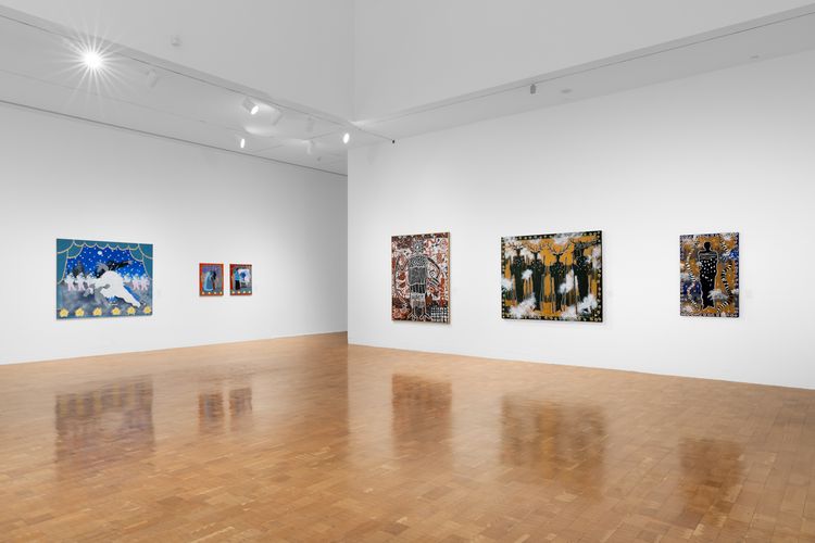 Installation view, Portrait of the Artist as a Young Coyote, Babst Gallery · 2026 (6)
