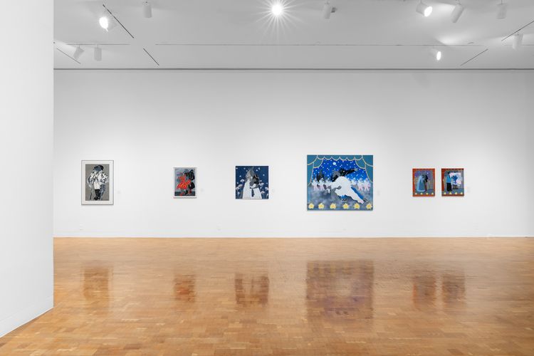 Installation view, Portrait of the Artist as a Young Coyote, Babst Gallery · 2026 (5)