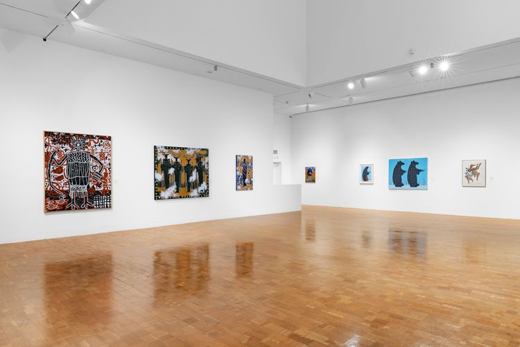 Installation view, Portrait of the Artist as a Young Coyote, Babst Gallery · 2026 (11)