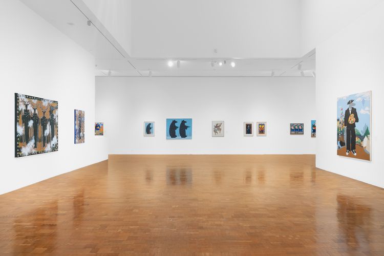 Installation view, Portrait of the Artist as a Young Coyote, Babst Gallery · 2026 (10)