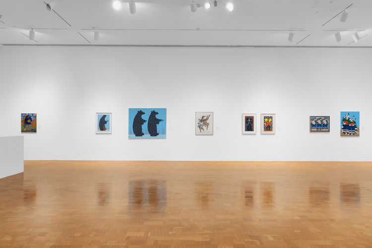 Installation view, Portrait of the Artist as a Young Coyote, Babst Gallery · 2026 (2)