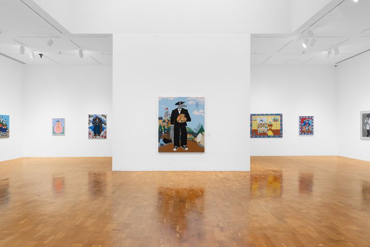 Installation view, Portrait of the Artist as a Young Coyote, Babst Gallery · 2026 (3)