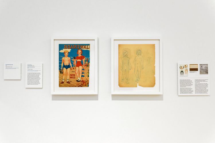 Installation view, Cutting and Pasting a World: The Paper Craft of Henry Darger, Intuit Art Museum · 2026 (3)