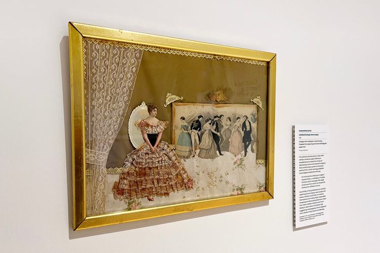 Installation view, Cutting and Pasting a World: The Paper Craft of Henry Darger, Intuit Art Museum · 2026 (4)