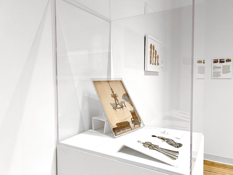 Installation view, Cutting and Pasting a World: The Paper Craft of Henry Darger, Intuit Art Museum · 2026 (5)