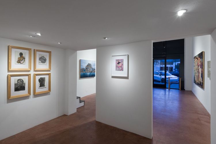 Installation view, The Death of Beauty, Track 16, Hollywood · 2026 (6)