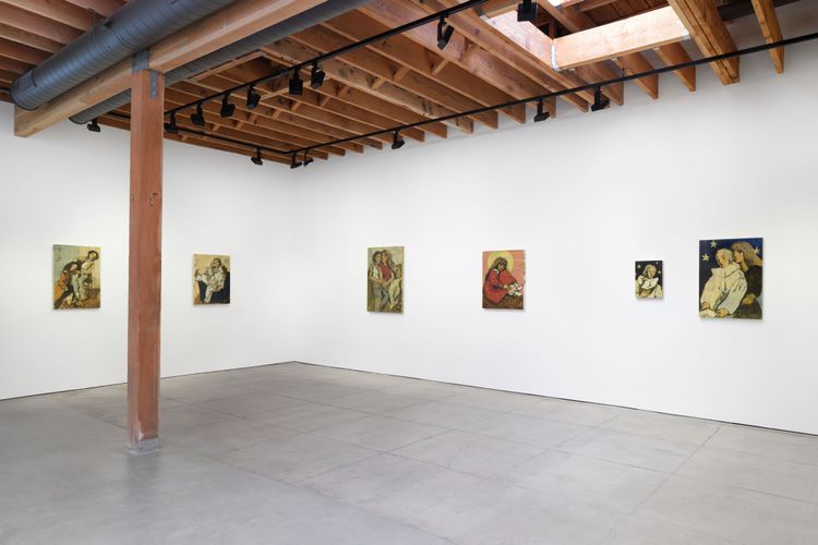 Installation view, Dead tired from the burden of a dream, Fernberger Gallery · 2025 (1)