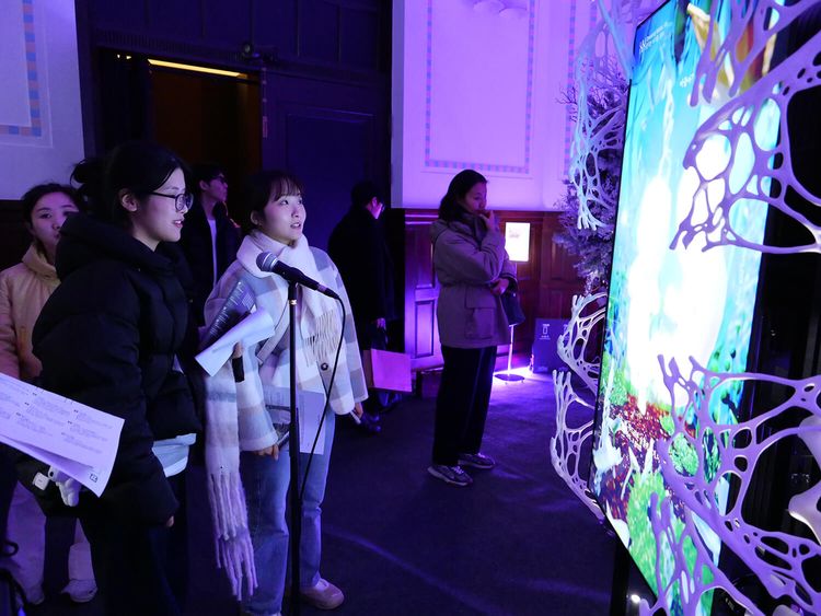 Installation view, Yoon Chung Han Dreaming Babies: illi, Gray Area / Grand Theater · 2026 (3)
