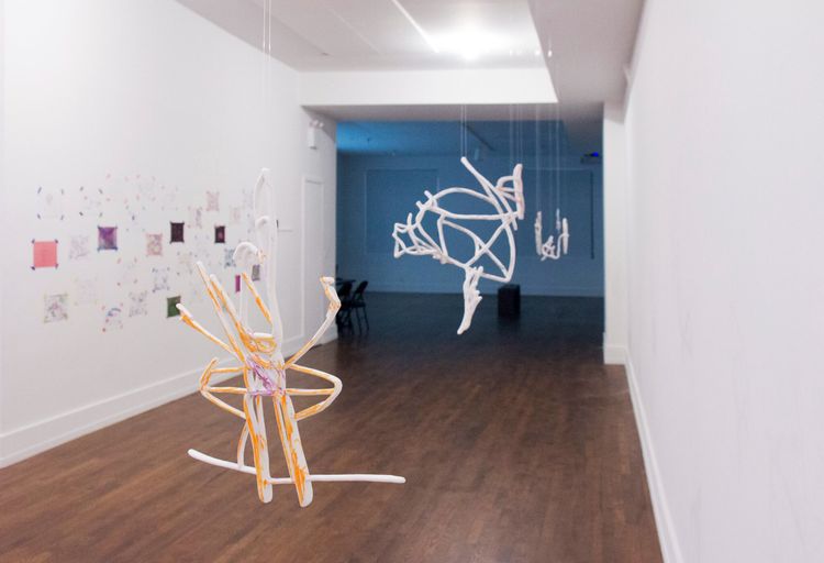 Installation view, Scribble Scrabble Slop, Microscope Gallery · 2026 (6)