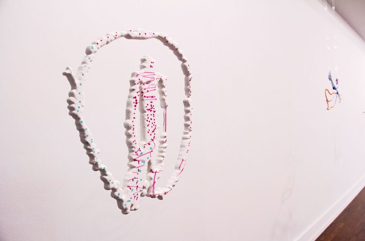 Installation view, Scribble Scrabble Slop, Microscope Gallery · 2026 (5)