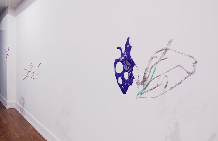 Installation view, Scribble Scrabble Slop, Microscope Gallery · 2026 (4)