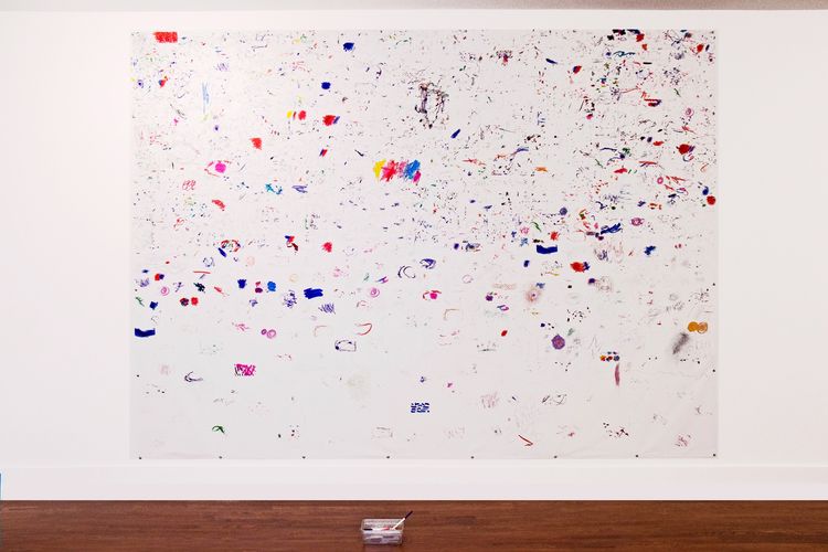 Installation view, Scribble Scrabble Slop, Microscope Gallery · 2026 (7)