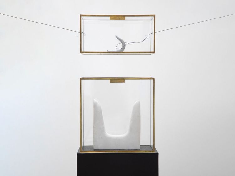 Installation view, Sculptures, Drawings, Models, Gladstone Gallery, 130 E 64th Street