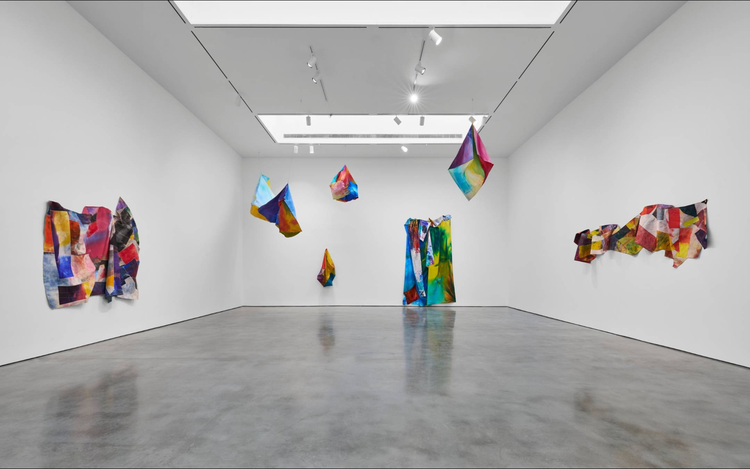 Installation view, STITCHED, Pace · 2026 (1)