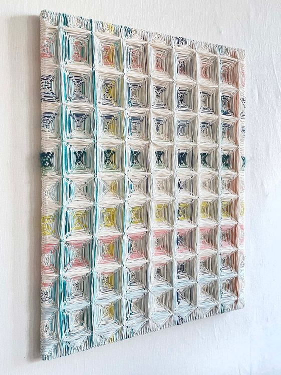 Installation view, The Ten Thousand Threads, Hunter Dunbar Projects