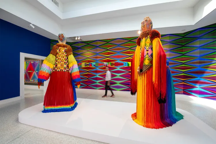 Installation view, the space in which to place me, The Broad