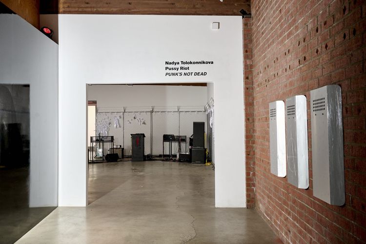 Installation view, PUNK’S NOT DEAD PT II, Honor Fraser Gallery · 2025 (3)