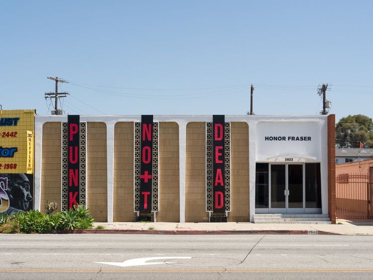 Installation view, PUNK’S NOT DEAD PT II, Honor Fraser Gallery · 2025 (6)