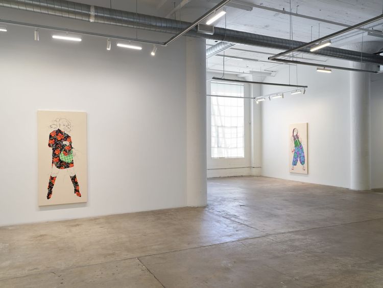 Installation view, How We Go, Vielmetter · 2025 (1)