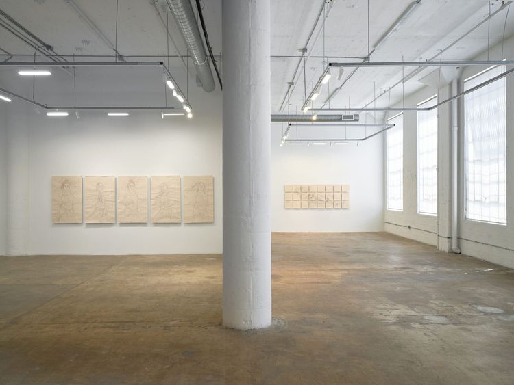Installation view, How We Go, Vielmetter · 2025 (5)
