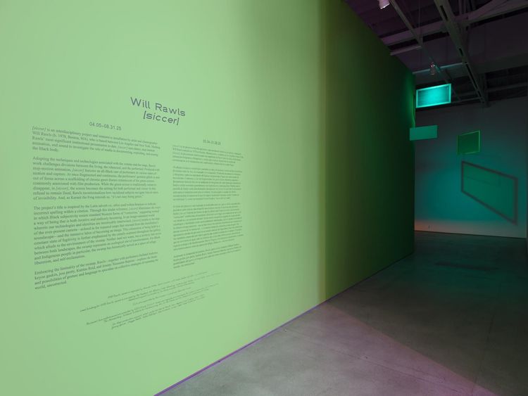 Installation view, [siccer], Institute of Contemporary Art · 2025 (7)