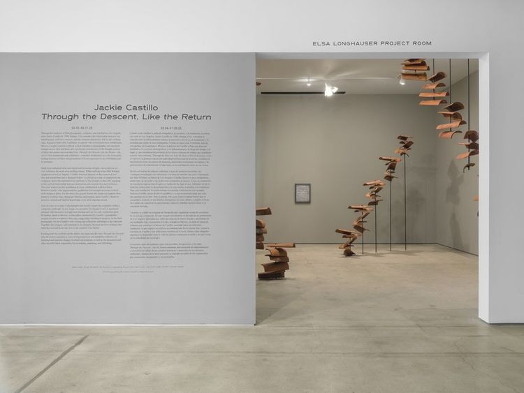 Installation view, Through the Descent, Like the Return, Institute of Contemporary Art · 2025 (2)