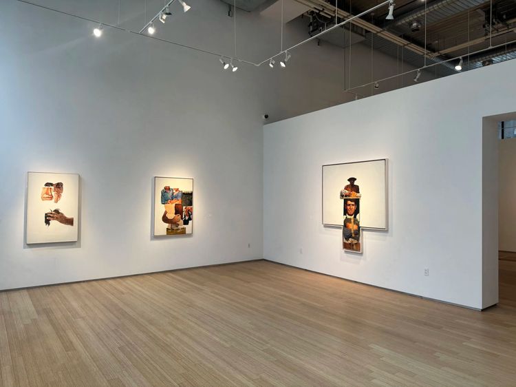 Installation view, White Ground Paintings, Nancy Hoffman · 2026 (5)