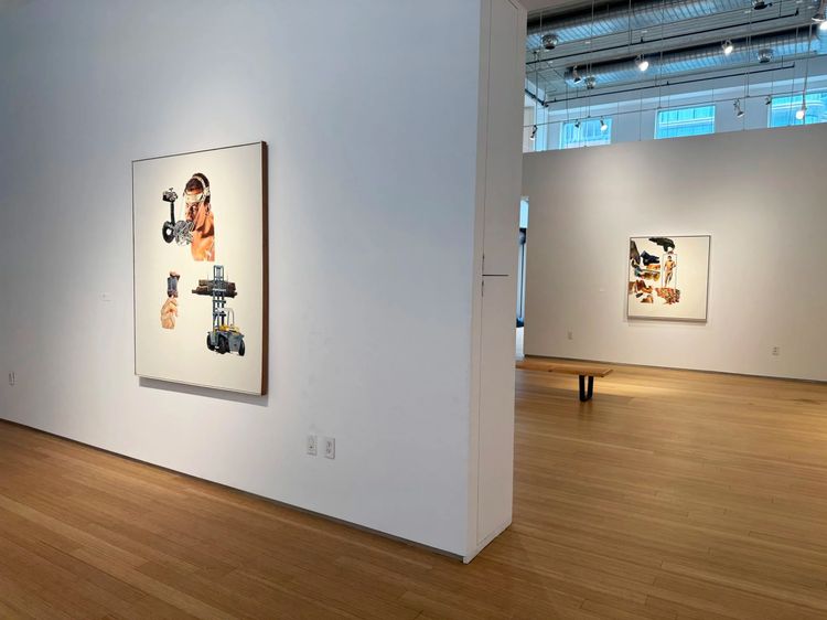 Installation view, White Ground Paintings, Nancy Hoffman · 2026 (12)