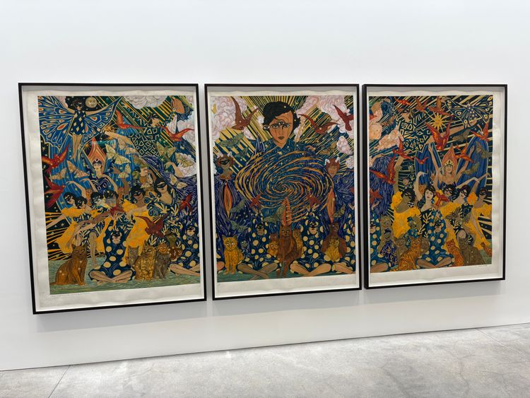 Installation view, Empress of Night, David Zwirner · 2025 (11)