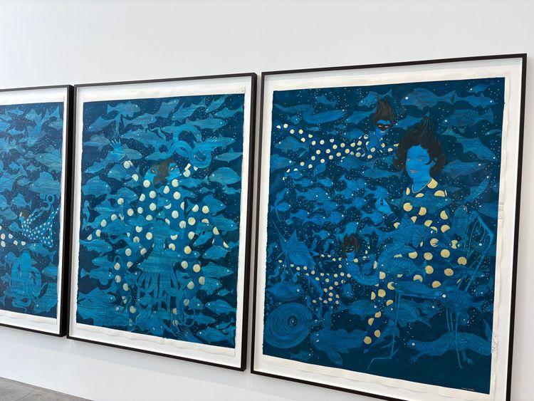 Installation view, Empress of Night, David Zwirner · 2025 (12)