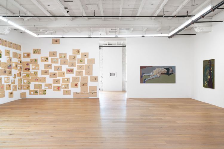 Installation view, All About Evil (Selected Works), Hoffman Donahue, Melrose Hill · 2025 (3)