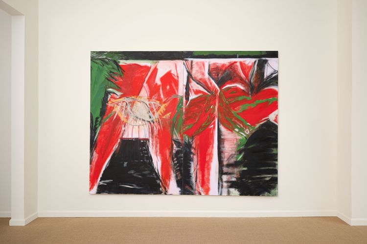 Installation view, EROS RED NIGHTS, Hoffman Donahue, Melrose Hill · 2025 (1)