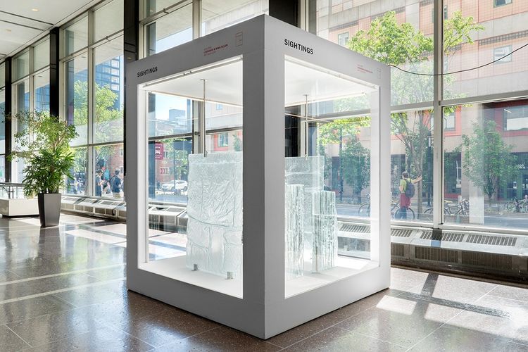 Installation view, SIGHTINGS 47: HALL BUILDING, 1964, Leonard & Bina Ellen Art Gallery · 2026 (6)