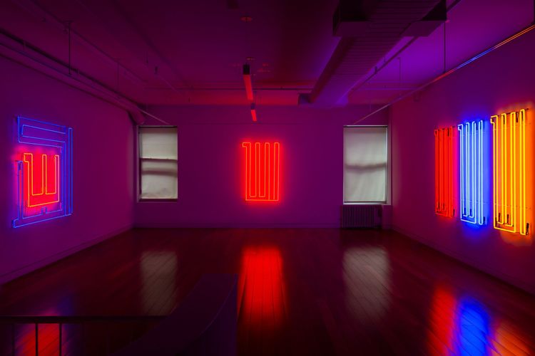 Installation view, In Lights, Aicon · 2025 (1)