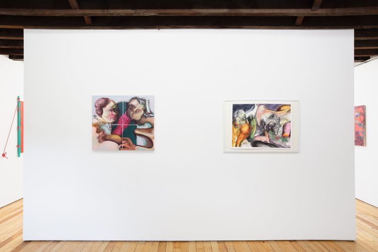 Installation view, Marooned, Uffner & Liu