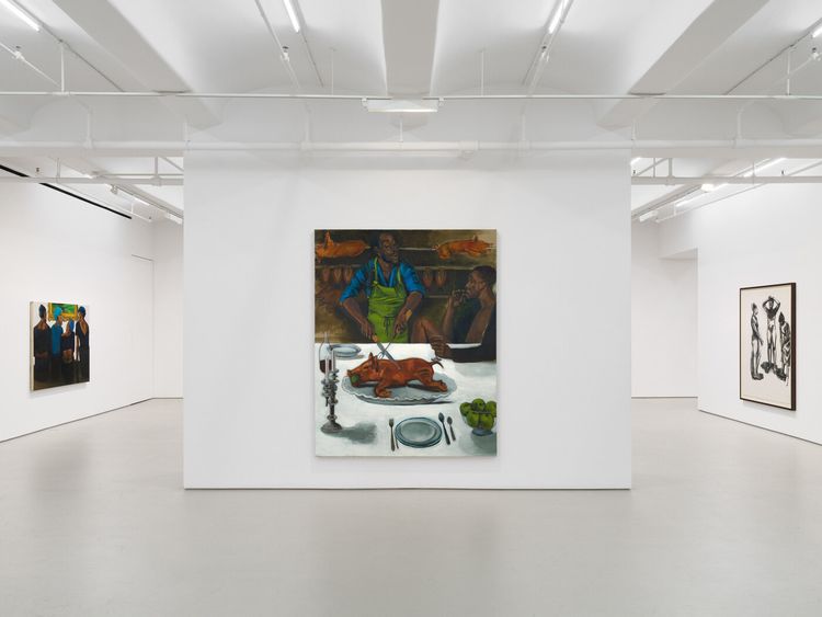 Installation view, Many A Moonlit Caveat, Jack Shainman Gallery, Chelsea · 2026 (2)