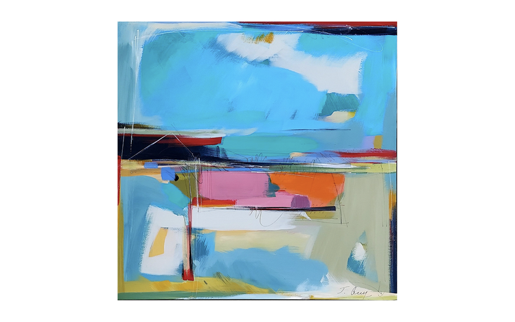 Installation view, The Journey Home, 440 Gallery