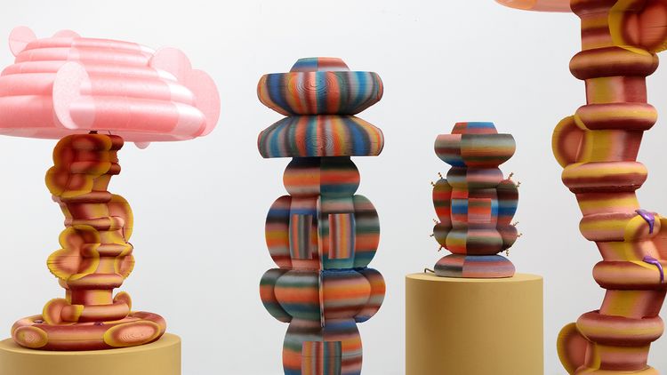 Installation view, Power Clash, R & Company