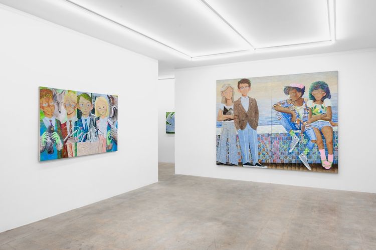 Installation view, Broadcast / Dreaming, Nonaka-Hill